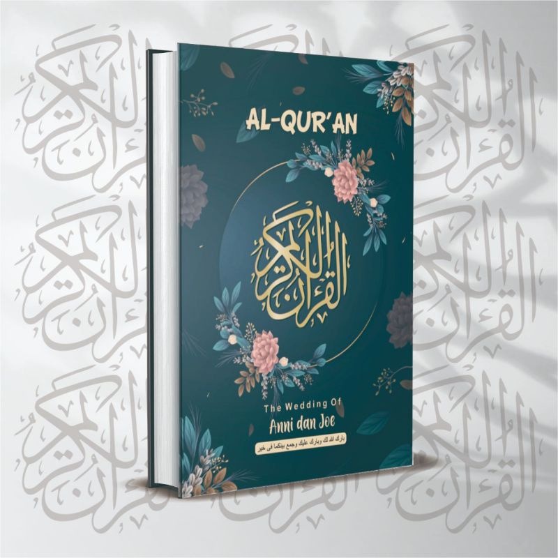 Quran Custom Sampul / Cover - Untuk Souvenir Wisuda, Tahlil, Pernikahan, Instansi, Sekolah, Perusahaan - Image 9